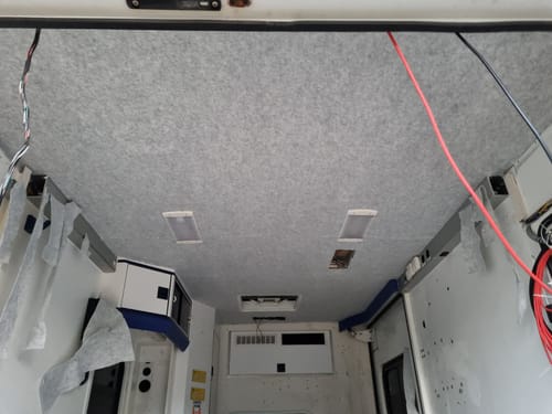 Customer photo review of Carpet Filz selbstklebend für Camper