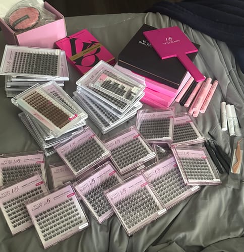 Customer photo review of LuxeBold Lash Single Length