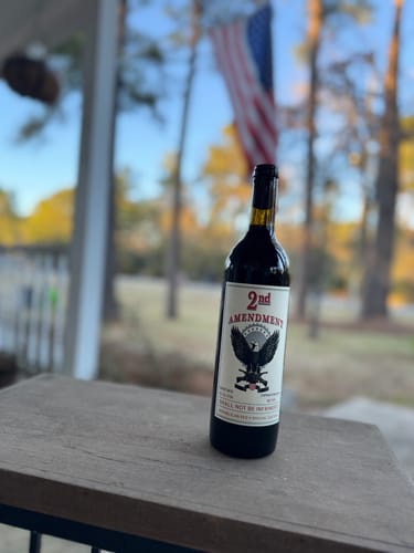 Customer photo review of Cabernet Sauvignon '2nd Amendment'