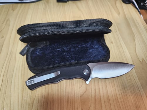 Customer photo review of CIVIVI Mini Praxis with Black G10 Handle and Satin Finished D2 Blade