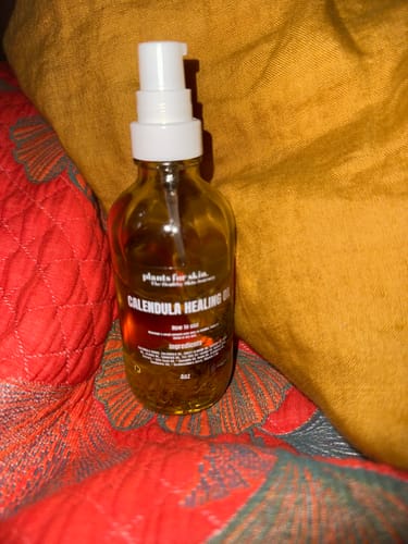 Customer photo review of Calendula Healing Oil