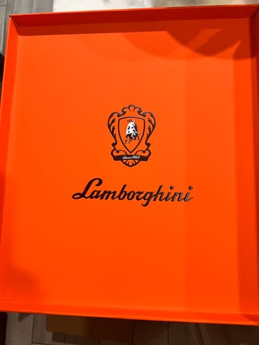Customer photo review of Lamborghini Rosè "The Legend" with Gift Set & Wine Glasses