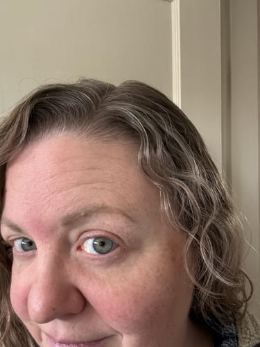 Customer photo review of Nourish & Define Refillable Brow Pencil