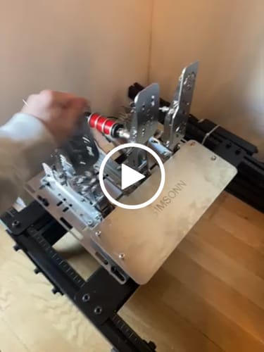 Customer video review of Simsonn Racing Simulator Pedal Pro Plus with Baseplate
