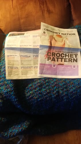 Customer photo review of Crochet Nation • 1-Issue-a-Month Subscription Plan *