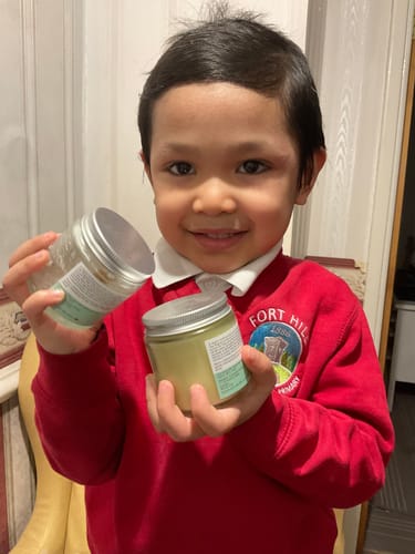 Customer photo review of Calm Balm