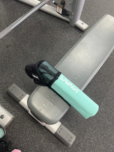 Customer photo review of Barbell Pad - Teal