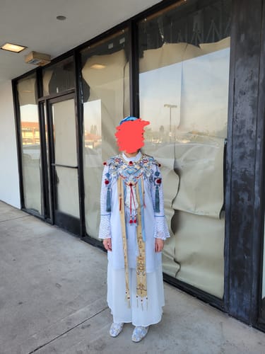 Customer photo review of Junxin Lingyun 君心凌云 Reaching Clouds Modernized Ming Dynasty Cloud Collar Set