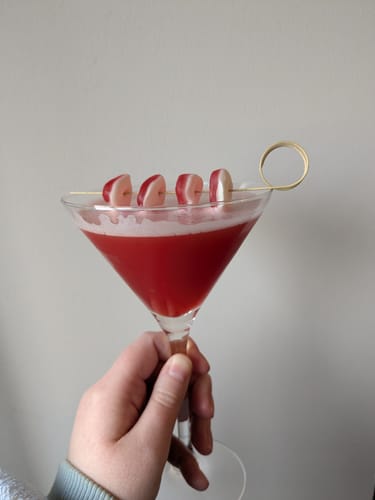 Customer photo review of Monthly Cocktail Subscription Box