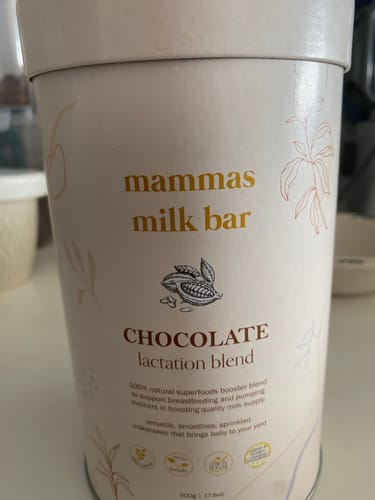 Customer photo review of Chocolate Lactation Blend