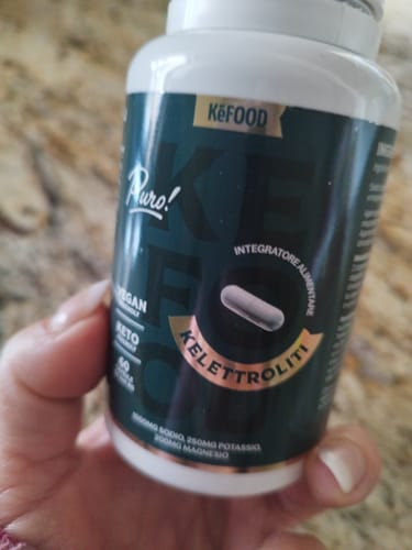 Customer photo review of ELETTROLITI MAGNESIO MALATO, POTASSIO, SODIO