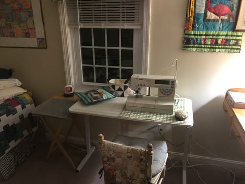 Customer photo review of Gidget I Sewing Table