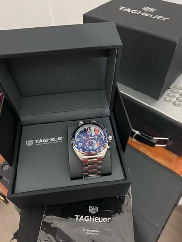 Customer photo review of TAG HEUER EDICION GULF