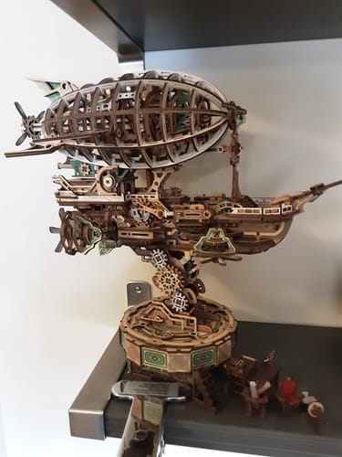 Customer photo review of Vapor Trek 3D Wooden Puzzle