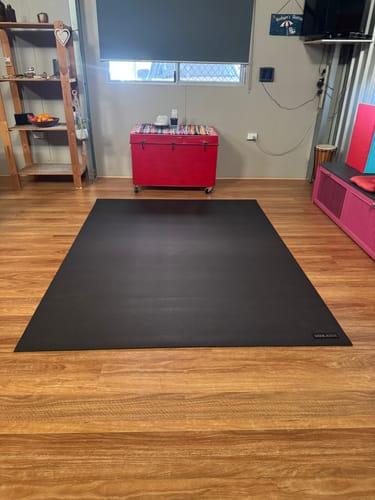 Customer photo review of Miramat® Giga - 244cm x 183cm - Ultra Large Exercise Mat - In Stock