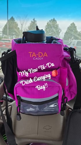Customer photo review of TA-DA CADDY MESH & ZIPPER POCKETS