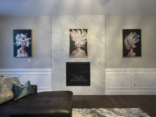 Customer photo review of Nocturnal Set of 3 Prints