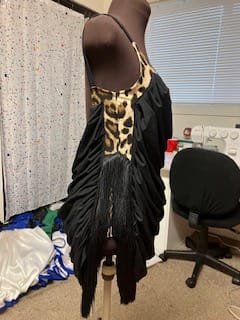 Customer photo review of 18" Chainette Fringe Trim (Sold by the Yard)
