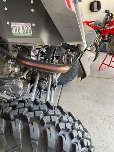 Customer photo review of RPM Honda Talon 1000 Sport Muffler, Slip-On Sport Muffler