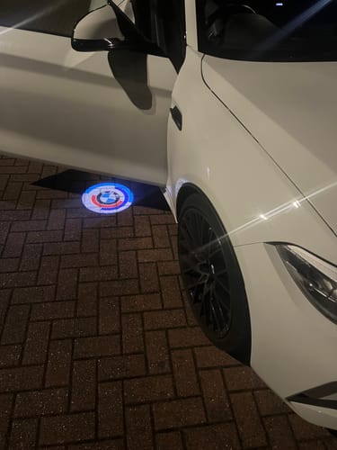 Customer photo review of BMW F SERIES DOOR LIGHTS