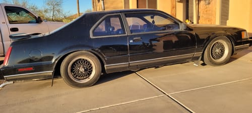 Customer photo review of 1984-1992 Lincoln Mark VII (7) 4-Wheel Air Suspension Conversion Kit (FF14F)