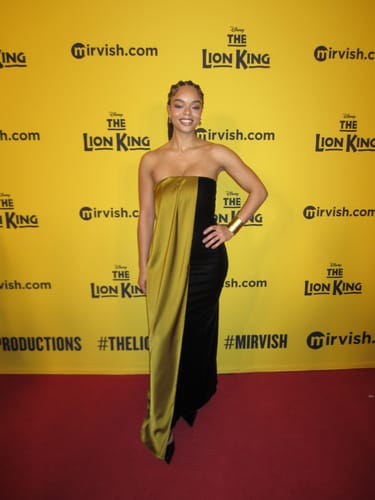 Customer photo review of Lloyd Gown by Et Ochs - RENTAL