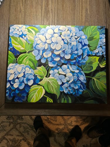 Customer photo review of Clustered Hydrangeas