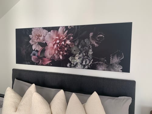 Customer photo review of Spannbild | Vintage Blumen | Panorama