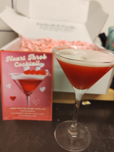 Customer photo review of Monthly Cocktail Subscription Box