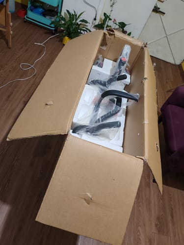 Customer photo review of Bicleta Spinning Estatica Fija Magnetica Profesional Premium Color Negro