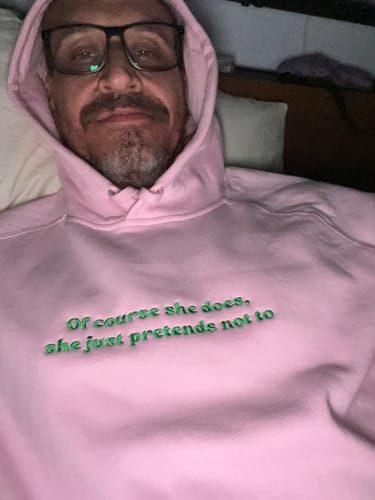 Customer photo review of Custom UNISEX Adult Hoodie