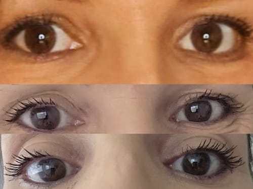 Customer photo review of LASH SERUM