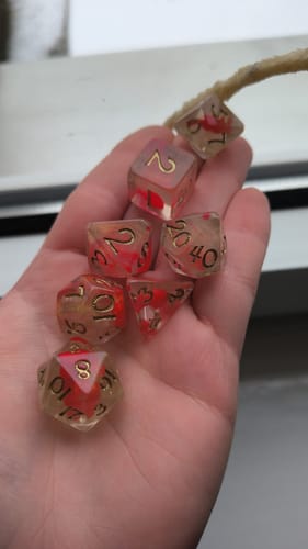 Customer photo review of Mystery Dice