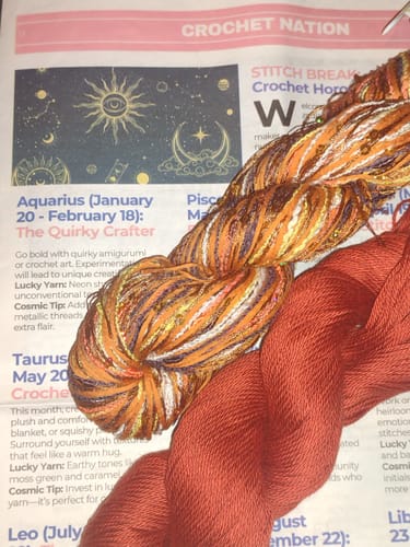 Customer photo review of Crochet Nation • 1-Issue-a-Month Subscription Plan *
