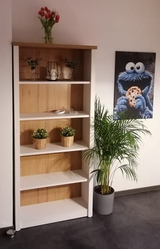 Customer photo review of Leinwandbild Keksmonster Hochformat