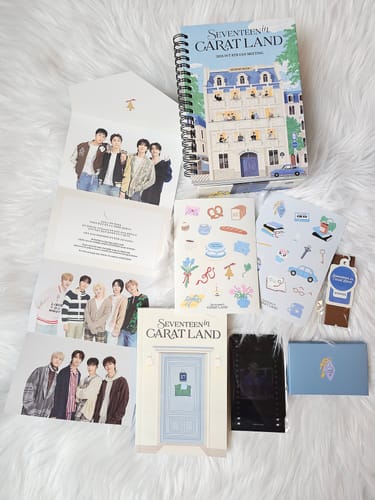 Customer photo review of SEVENTEEN - SEVENTEEN IN CARAT LAND 2024 SVT 8TH FAN MEETING MEMORY BOOK+ WEVERSE GIFT