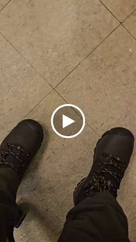 Customer video review of Olympic 6" Comp Toe Men’s Waterproof Work Boot - Brown