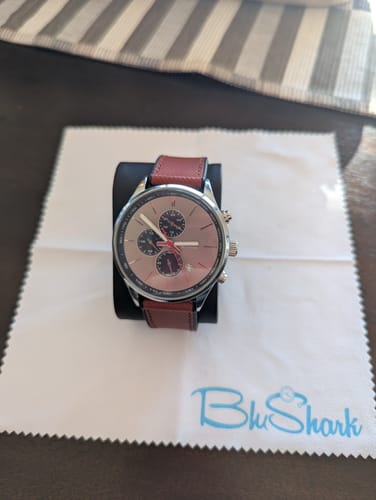 Customer photo review of Leather & Rubber - Red