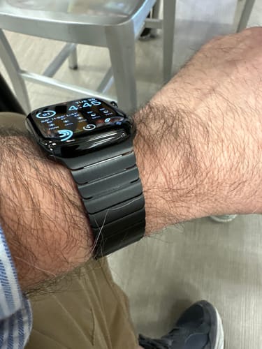 Customer photo review of Titanium Bracelet MG