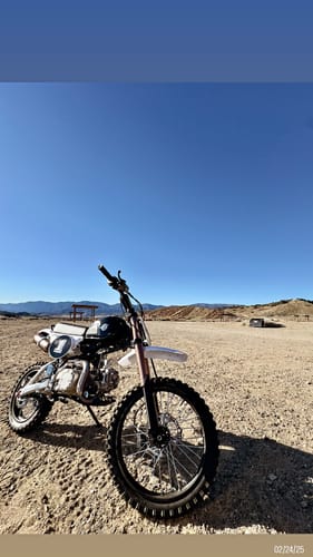 Customer photo review of Buscadero™ BSX 140 Pit Bike