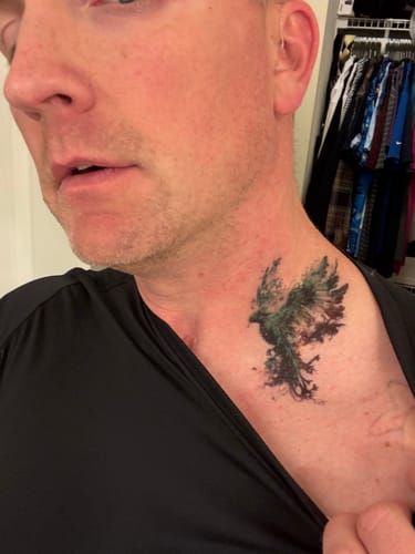 Customer photo review of Create Your Own Tattoo