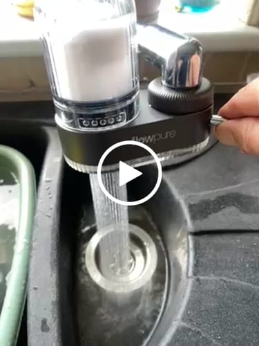 Customer video review of FlowPure Tap Purifier