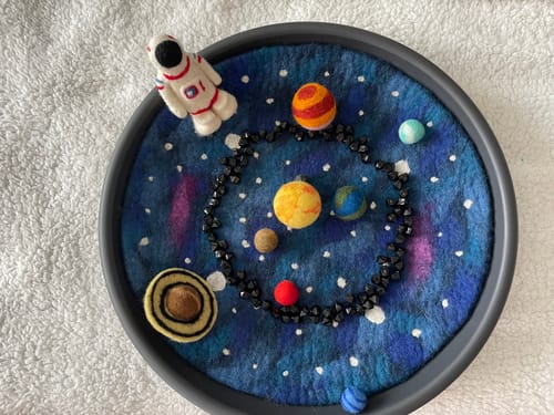 Customer photo review of Felt Space Astronaut