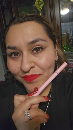 Customer photo review of Growth Serum Eyeliner