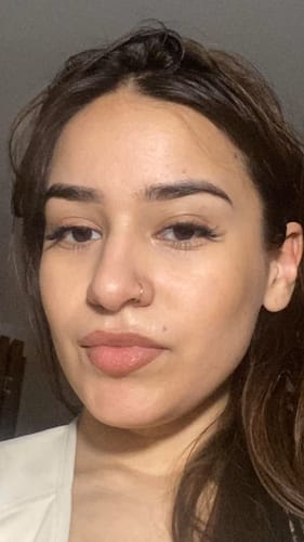 Customer photo review of WingedFlair Self-adhesive Cluster Lashes