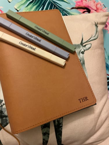 Customer photo review of Fast Brain Daily Productivity Planner- Single Notebook