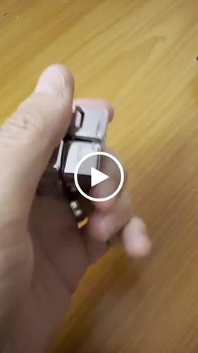 Customer video review of Gloss Silver MINI Infinity Cube in Window Tin - 151 grams