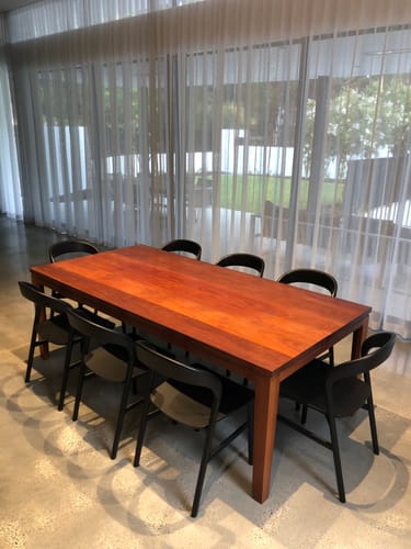 Customer photo review of Roland Wooden Dining Chair in Black