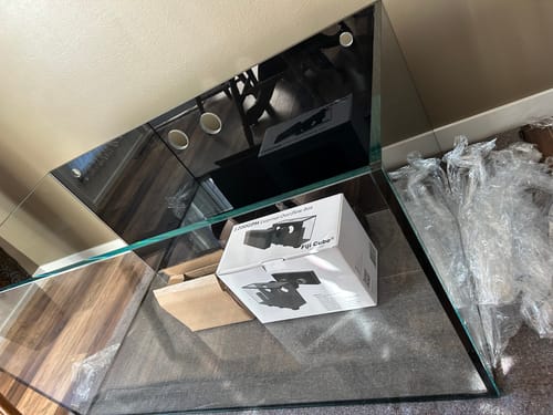 undefined review of Fiji Cube 108 Gallon External Overflow Rimless Tank image 1 out of 1