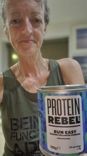 Customer photo review of Run Easy Marine Collagen Peptides Protein Powder